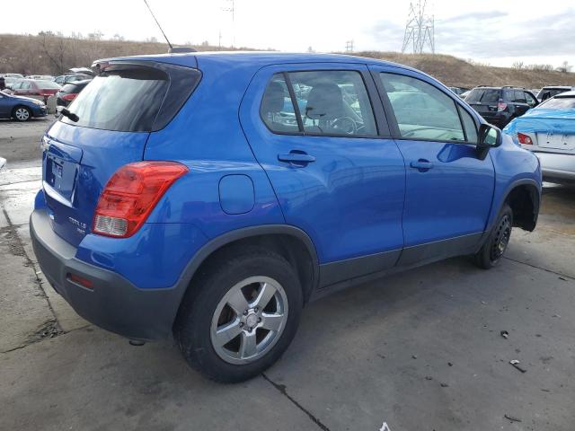 KL7CJPSB9FB179389 - 2015 CHEVROLET TRAX 1LS BLUE photo 3