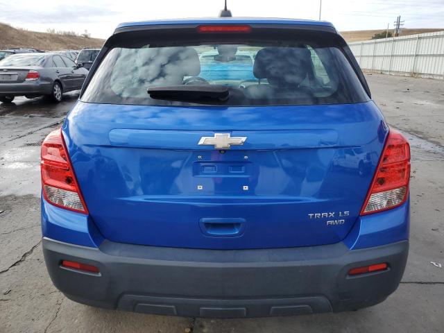 KL7CJPSB9FB179389 - 2015 CHEVROLET TRAX 1LS BLUE photo 6