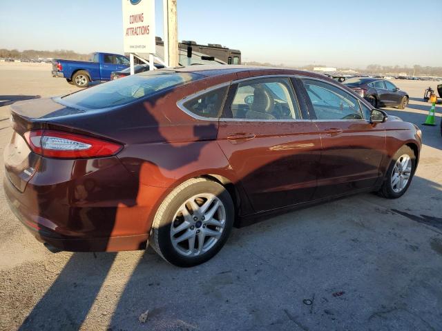 3FA6P0HD0GR380941 - 2016 FORD FUSION SE BROWN photo 3