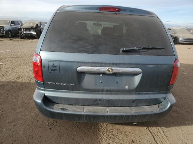 1C4GP45RX5B439257 - 2005 CHRYSLER TOWN & COU ლურჯი ფოტო 6