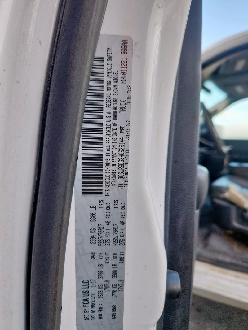 3C6JR6DG3HG626144 - 2017 RAM 1500 ST Ağ foto 12