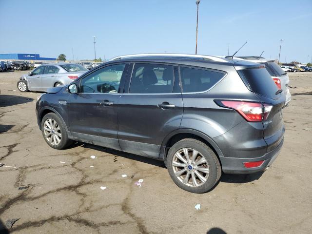1FMCU0JD6HUE92293 - 2017 FORD ESCAPE TITANIUM GRAY photo 2