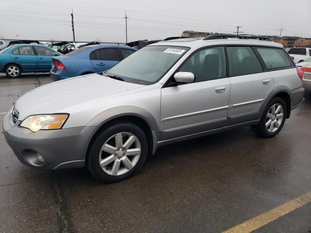 4S4BP62C367345887 - 2006 SUBARU LEGACY OUTBACK 2.5I LIMITED SILVER photo 1