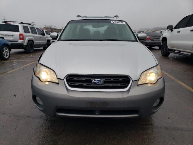 4S4BP62C367345887 - 2006 SUBARU LEGACY OUTBACK 2.5I LIMITED SILVER photo 5