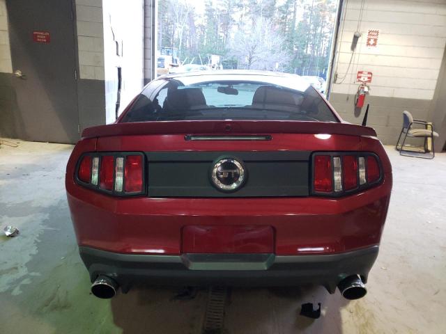 1ZVBP8CF9B5155734 - 2011 FORD MUSTANG GT RED photo 6