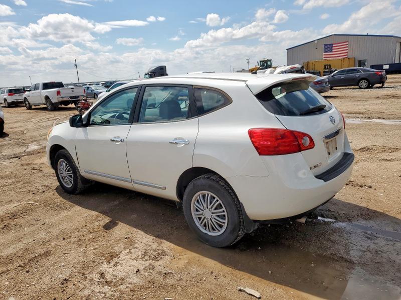 JN8AS5MT8CW255310 - 2012 NISSAN ROGUE S WHITE photo 2