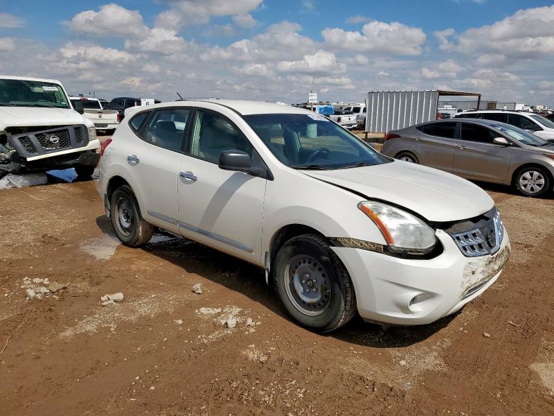 JN8AS5MT8CW255310 - 2012 NISSAN ROGUE S WHITE photo 4