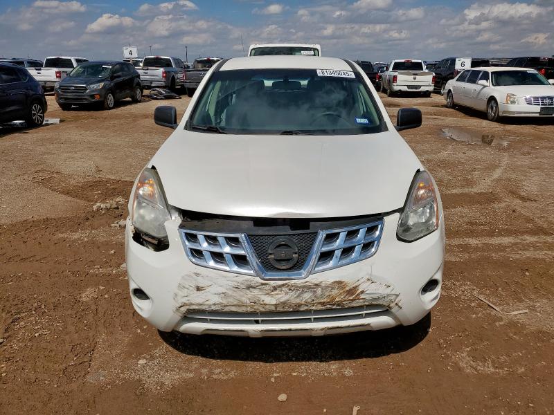 JN8AS5MT8CW255310 - 2012 NISSAN ROGUE S WHITE photo 5