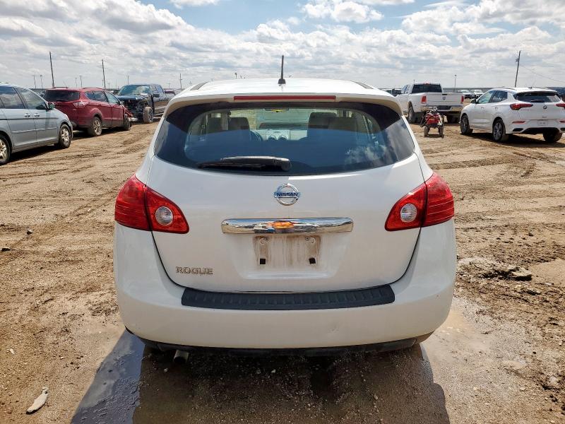 JN8AS5MT8CW255310 - 2012 NISSAN ROGUE S WHITE photo 6