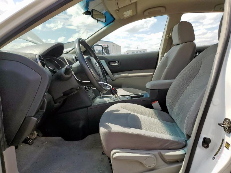 JN8AS5MT8CW255310 - 2012 NISSAN ROGUE S WHITE photo 7