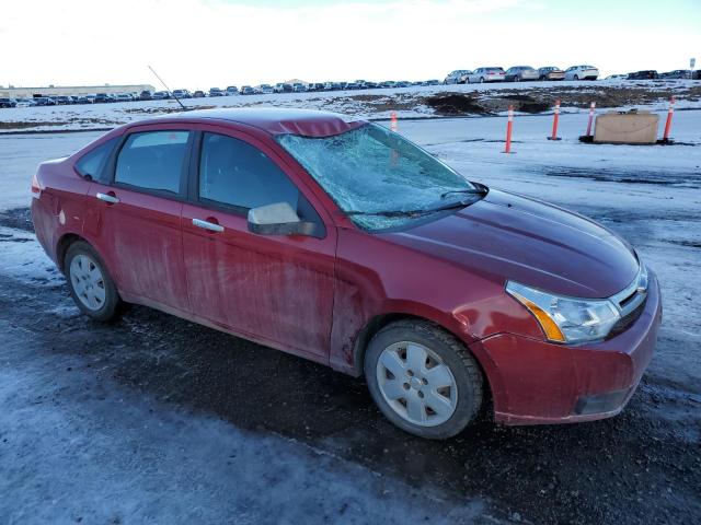 1FAHP35NX9W136964 - 2009 FORD FOCUS SE RED photo 4