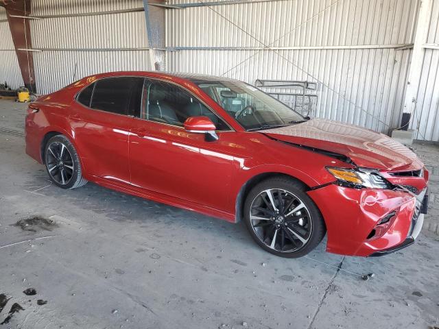 4T1B61HK1KU161824 - 2019 TOYOTA CAMRY XSE Красный фото 4