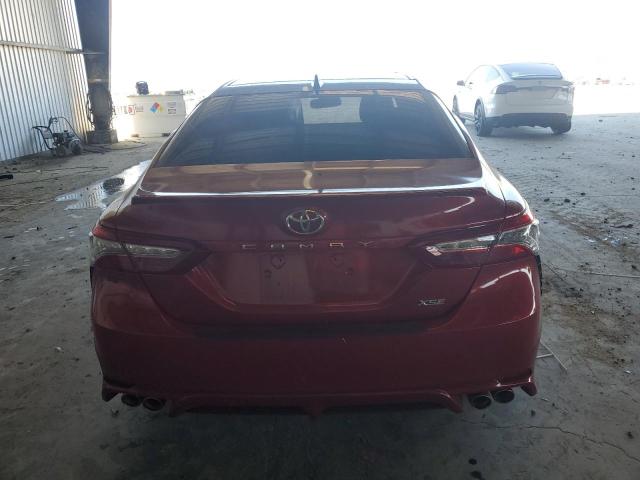 4T1B61HK1KU161824 - 2019 TOYOTA CAMRY XSE Красный фото 6