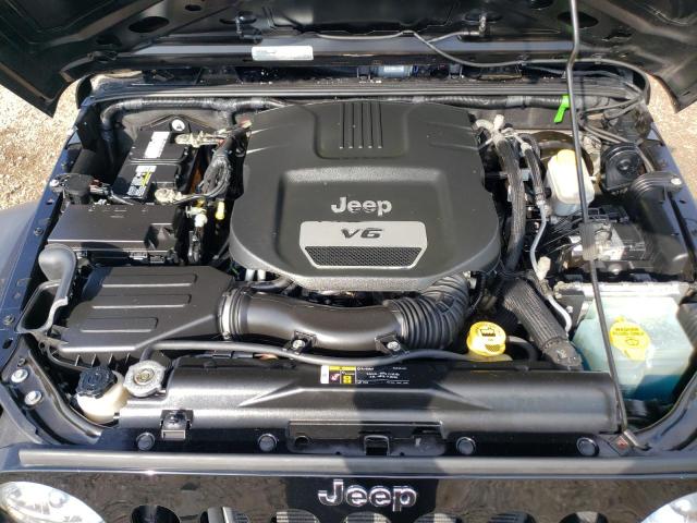 1C4BJWDG8JL912200 - 2018 JEEP WRANGLER UNLIMITED SPORT BLACK photo 11