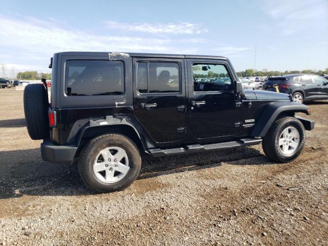 1C4BJWDG8JL912200 - 2018 JEEP WRANGLER UNLIMITED SPORT BLACK photo 3