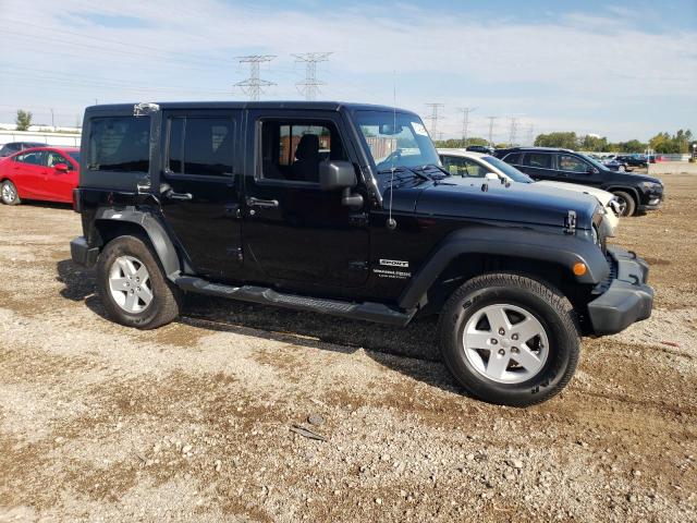 1C4BJWDG8JL912200 - 2018 JEEP WRANGLER UNLIMITED SPORT BLACK photo 4