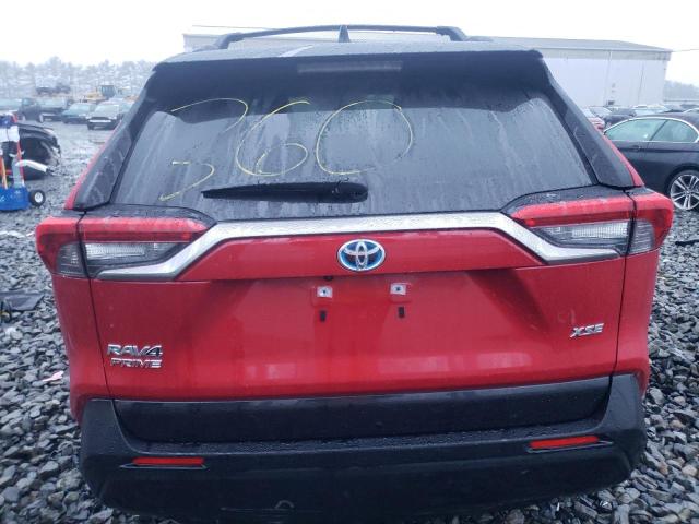 JTMEB3FV6PD157474 - 2023 TOYOTA RAV4 PRIME XSE RED photo 6