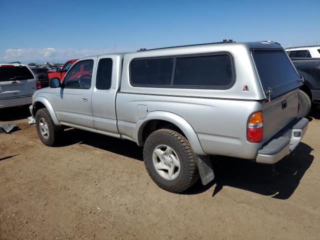 5TEWN72N83Z164548 - 2003 TOYOTA TACOMA XTRACAB SILVER photo 2