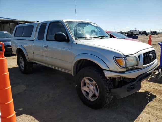 5TEWN72N83Z164548 - 2003 TOYOTA TACOMA XTRACAB SILVER photo 4