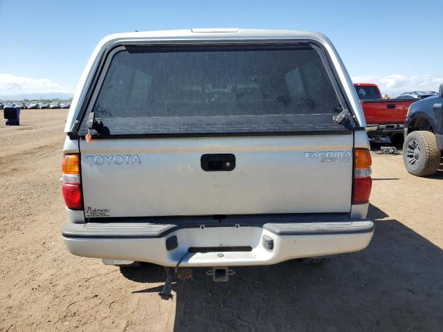 5TEWN72N83Z164548 - 2003 TOYOTA TACOMA XTRACAB SILVER photo 6
