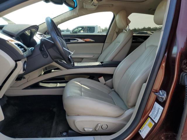 3LN6L2LU9GR623845 - 2016 LINCOLN MKZ HYBRID MAROON photo 7