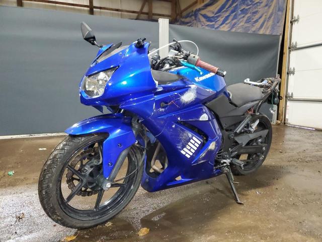 JKAEXMJ188DA14830 - 2008 KAWASAKI EX250 J BLUE photo 2