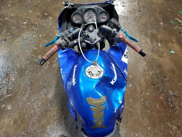 JKAEXMJ188DA14830 - 2008 KAWASAKI EX250 J BLUE photo 5