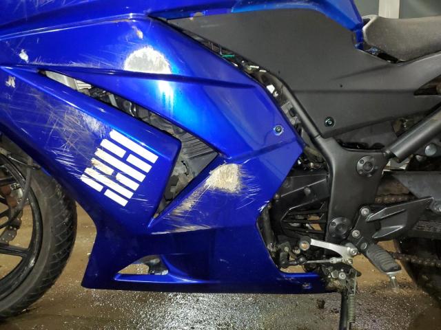 JKAEXMJ188DA14830 - 2008 KAWASAKI EX250 J BLUE photo 7