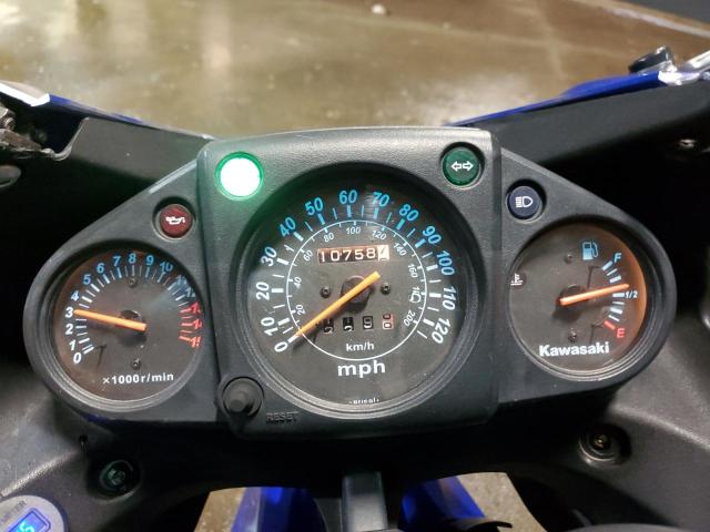 JKAEXMJ188DA14830 - 2008 KAWASAKI EX250 J BLUE photo 8