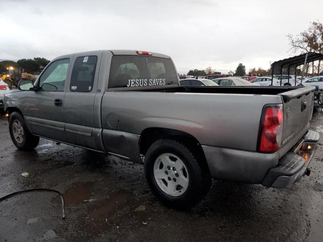 1GCEC19V57Z130654 - 2007 CHEVROLET SILVERADO C1500 CLASSIC GRAY photo 2