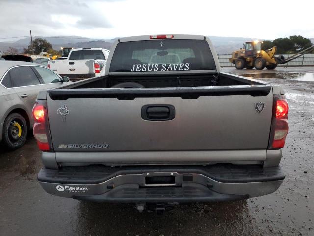 1GCEC19V57Z130654 - 2007 CHEVROLET SILVERADO C1500 CLASSIC GRAY photo 6