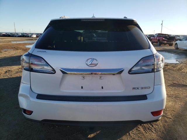 2T2BK1BA1CC126677 - 2012 LEXUS RX 350 WHITE photo 6