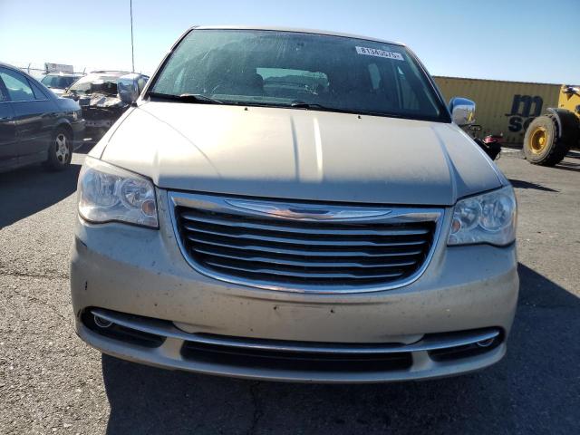 2C4RC1CGXER410167 - 2014 CHRYSLER TOWN & COU TOURING L GOLD photo 5