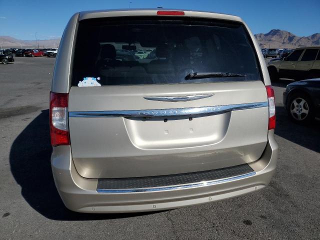 2C4RC1CGXER410167 - 2014 CHRYSLER TOWN & COU TOURING L GOLD photo 6