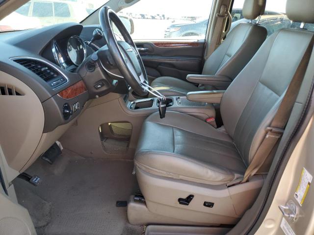 2C4RC1CGXER410167 - 2014 CHRYSLER TOWN & COU TOURING L GOLD photo 7