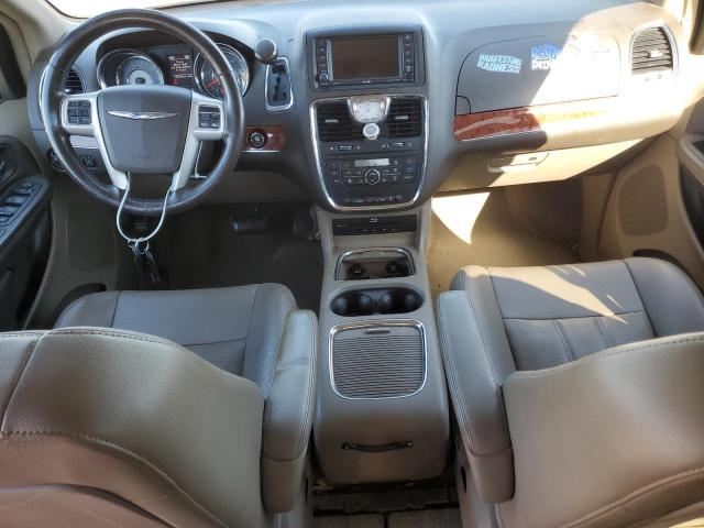 2C4RC1CGXER410167 - 2014 CHRYSLER TOWN & COU TOURING L GOLD photo 8