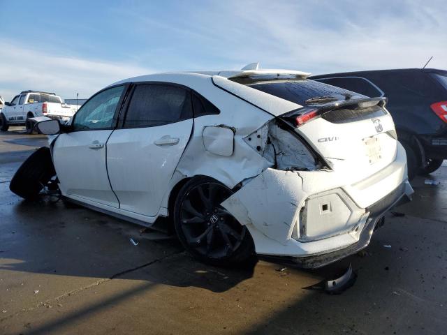 SHHFK7H90HU424869 - 2017 HONDA CIVIC SPORT TOURING WHITE photo 2