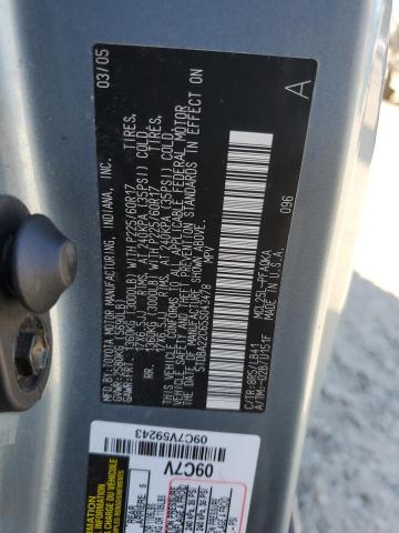 5TDBA22C65S043478 - 2005 TOYOTA SIENNA XLE 蓝色 照片 13