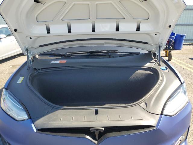 5YJXCDE2XGF026527 - 2016 TESLA MODEL X Көк фото 12