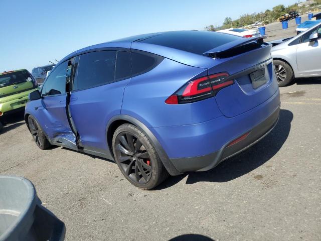5YJXCDE2XGF026527 - 2016 TESLA MODEL X Көк фото 2