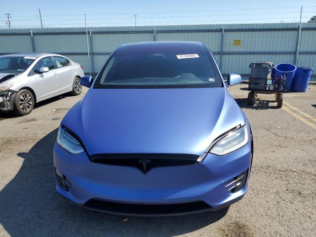 5YJXCDE2XGF026527 - 2016 TESLA MODEL X Көк фото 5