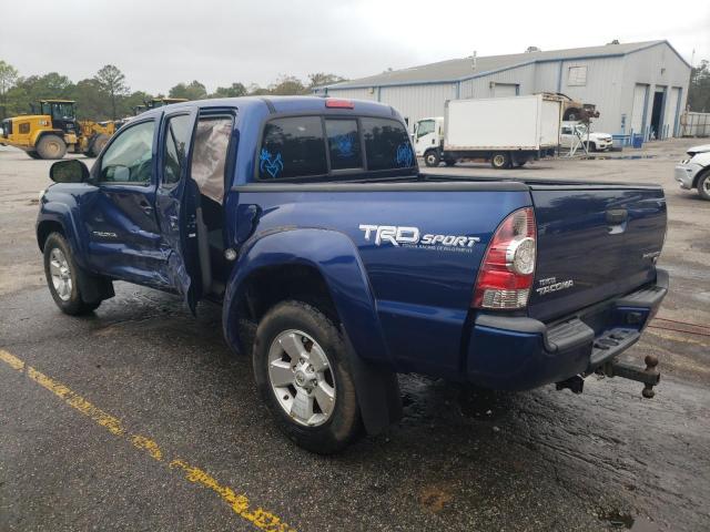 5TFJU4GN0FX072060 - 2015 TOYOTA TACOMA DOUBLE CAB PRERUNNER BLUE photo 2