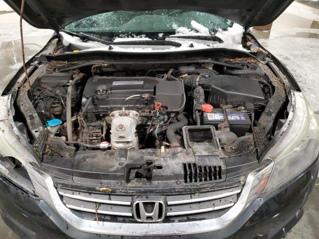 1HGCR2F3XEA801151 - 2014 HONDA ACCORD LX BLACK photo 11