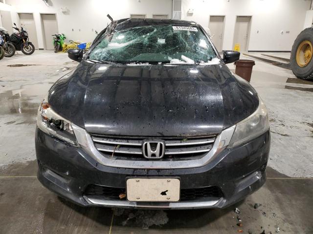 1HGCR2F3XEA801151 - 2014 HONDA ACCORD LX BLACK photo 5