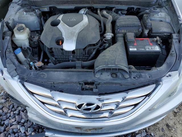 5NPEC4ABXCH444773 - 2012 HYUNDAI SONATA SE SILVER photo 11