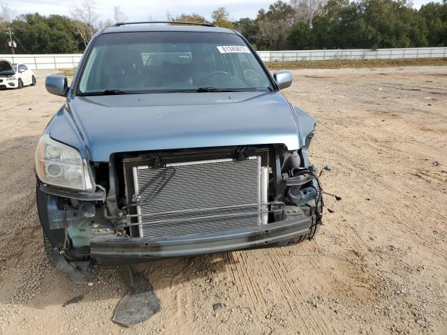 5FNYF28546B051220 - 2006 HONDA PILOT EX TEAL photo 5