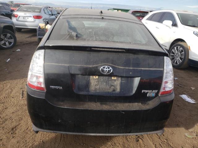 JTDKB20U583350977 - 2008 TOYOTA PRIUS BLACK photo 6