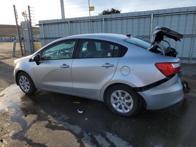 KNADM4A34G6559657 - 2016 KIA RIO LX SILVER photo 2