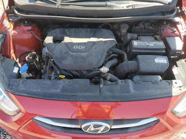 KMHCT4AE3GU014916 - 2016 HYUNDAI ACCENT SE RED photo 11