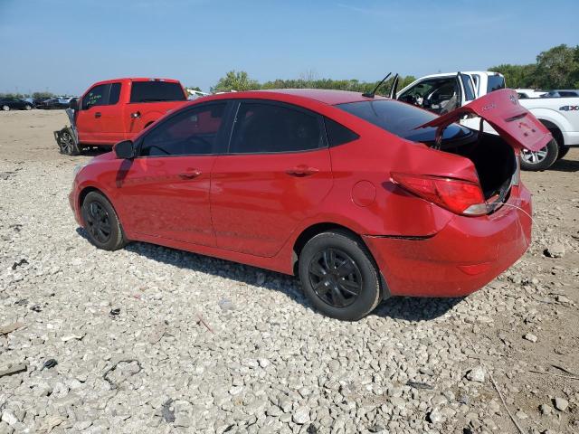 KMHCT4AE3GU014916 - 2016 HYUNDAI ACCENT SE RED photo 2
